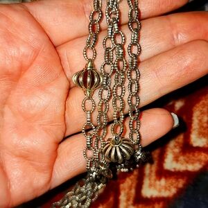 Lagos 36 inch Silver Neclace